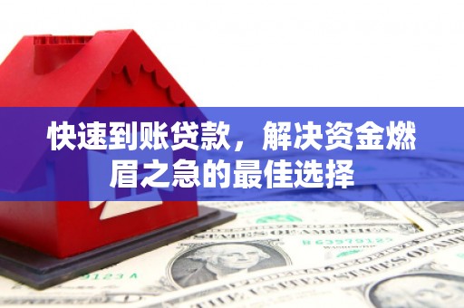 荥经快速到账贷款，解决资金燃眉之急的最佳选择
