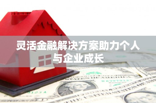 荥经灵活金融解决方案助力个人与企业成长