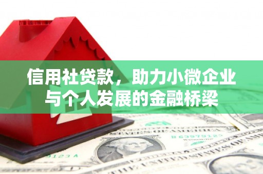 荥经信用社贷款，助力小微企业与个人发展的金融桥梁