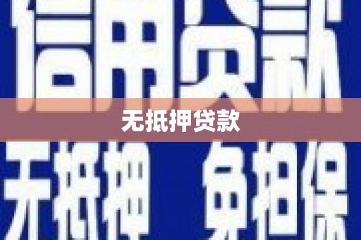 荥经无抵押贷款