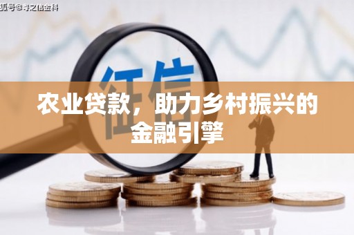 荥经农业贷款，助力乡村振兴的金融引擎