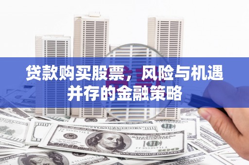 荥经贷款购买股票，风险与机遇并存的金融策略