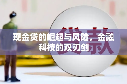 荥经现金贷的崛起与风险，金融科技的双刃剑