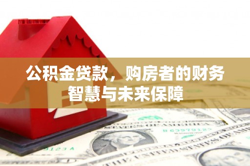 荥经公积金贷款，购房者的财务智慧与未来保障