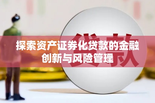 荥经探索资产证券化贷款的金融创新与风险管理