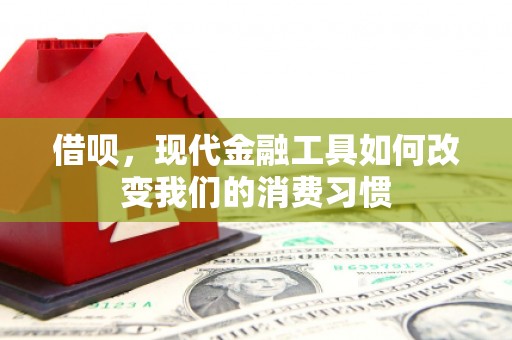 荥经借呗，现代金融工具如何改变我们的消费习惯