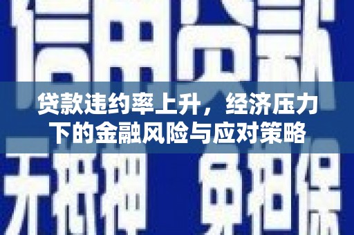 荥经贷款违约率上升，经济压力下的金融风险与应对策略