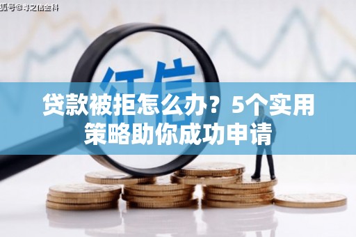 荥经贷款被拒怎么办？5个实用策略助你成功申请