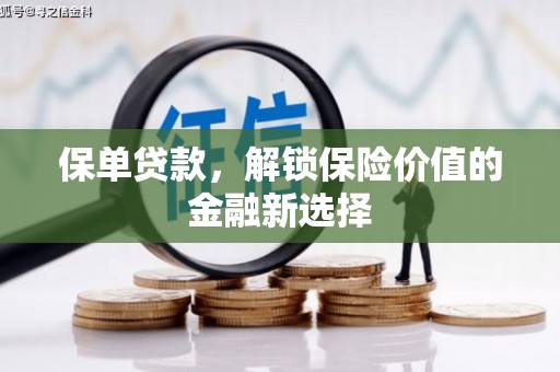 荥经保单贷款，解锁保险价值的金融新选择