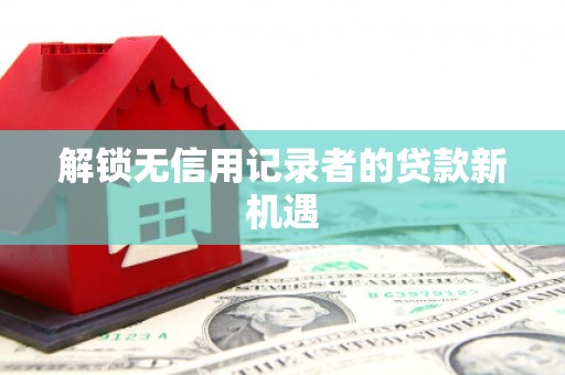荥经解锁无信用记录者的贷款新机遇