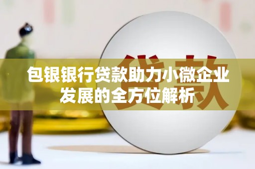 荥经包银银行贷款助力小微企业发展的全方位解析