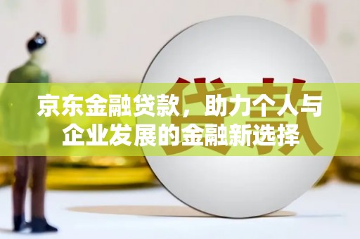 荥经京东金融贷款，助力个人与企业发展的金融新选择