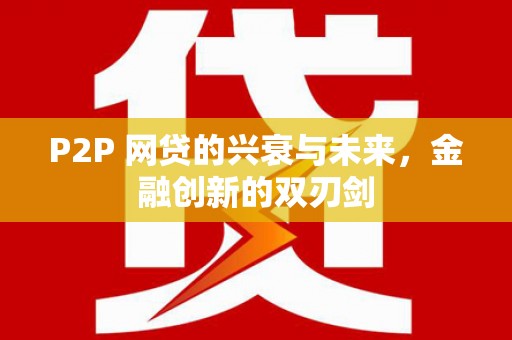 荥经P2P 网贷的兴衰与未来，金融创新的双刃剑