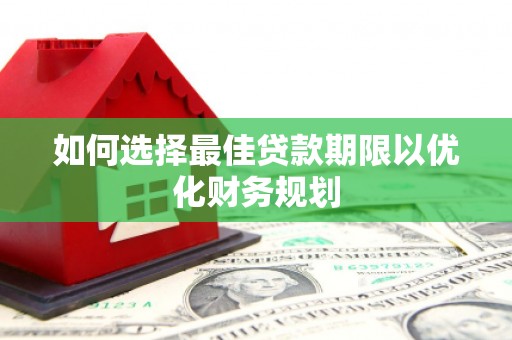 荥经如何选择最佳贷款期限以优化财务规划