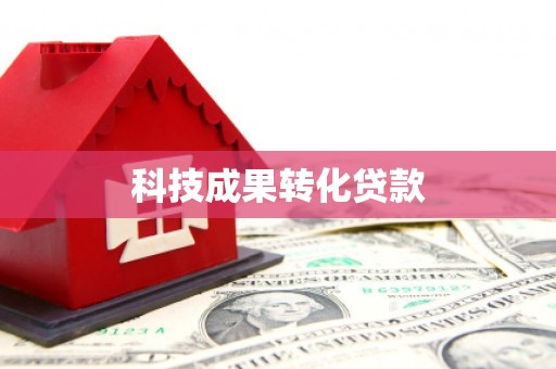 荥经科技成果转化贷款