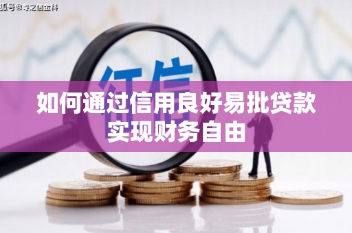 荥经如何通过信用良好易批贷款实现财务自由