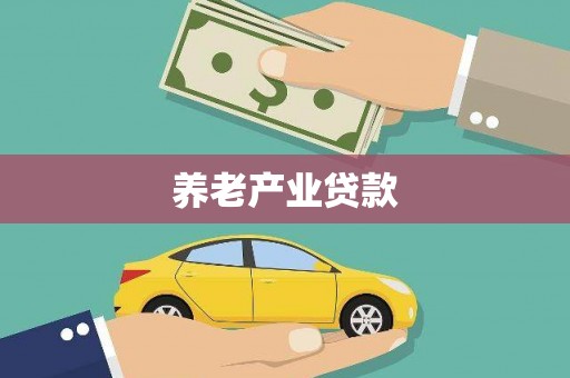 荥经养老产业贷款