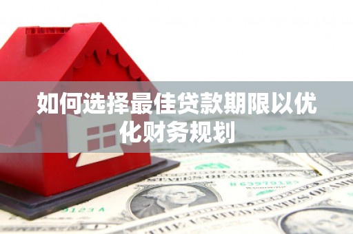 荥经如何选择最佳贷款期限以优化财务规划