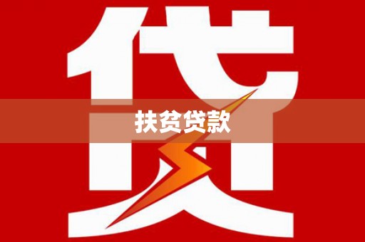 荥经扶贫贷款