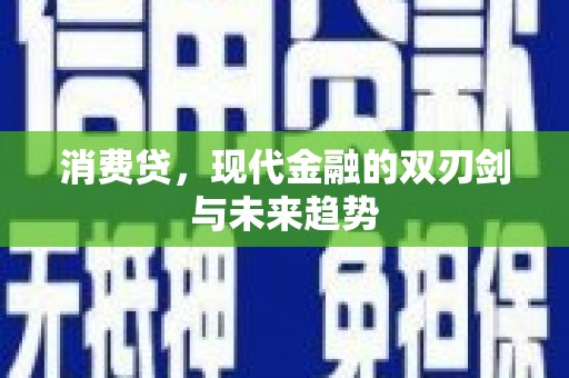 荥经消费贷，现代金融的双刃剑与未来趋势
