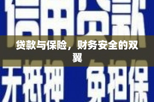 荥经贷款与保险，财务安全的双翼