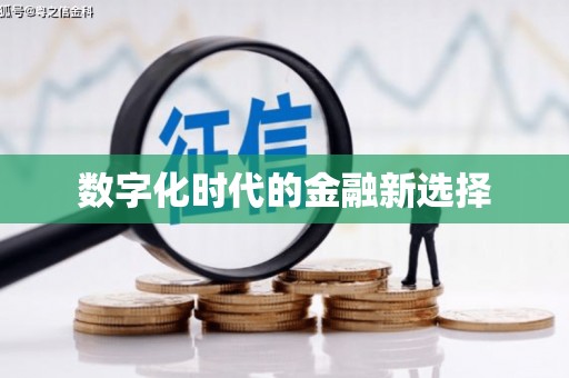 荥经数字化时代的金融新选择