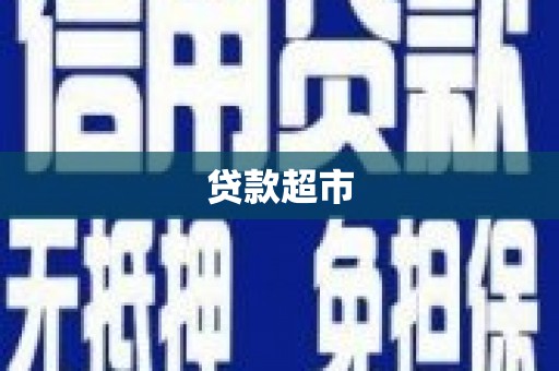 荥经贷款超市