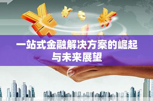 荥经一站式金融解决方案的崛起与未来展望