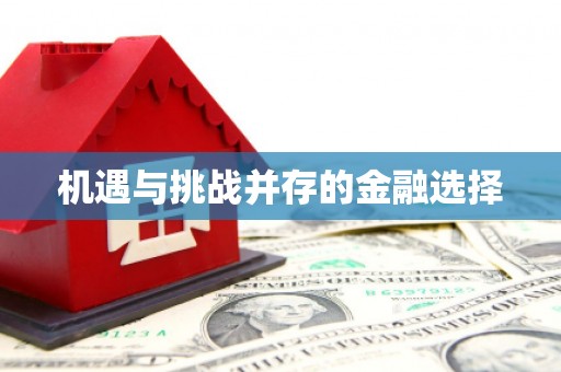 荥经机遇与挑战并存的金融选择
