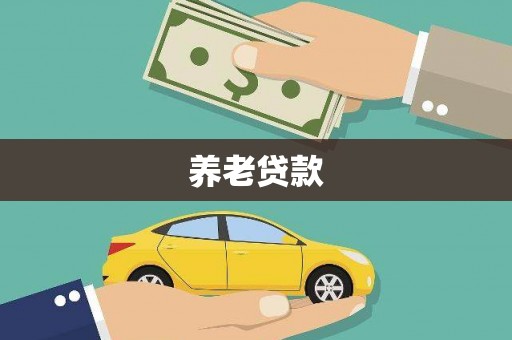 荥经养老贷款